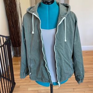 J.Galt women green jacket with hat